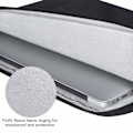 Miniatyrbillede 8 af 9: Laptop taske 14,1 tommer/15,4 tommer lærred Sort Sort