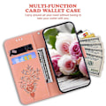 Miniatyrbillede 4 af 5: Butterfly Rose Læder Etui til iPhone 15