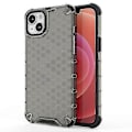 Miniatyrbillede 1 af 5: Honeycomb telefoncover til iPhone 15 (sort)