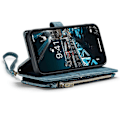 Miniatyrbillede 4 af 4: Til iPhone 14 Plus CaseMe C30 Multifunktionelt Telefon Læder Etui