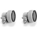 Miniatyrbilde 1 av 5: Sett med 2 type B-adaptere (32 og 38 mm tilkobling)