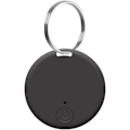 Miniatyrbild 1 av 8: Mini GPS-tracker Trådlös Bluetooth 5.0 Anti-förlorad Enhet Smart Locator Husdjursnyckel Plånbok Tracker med Nyckelring Svart