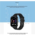 Miniatyrbillede 4 af 4: Stort high-definition touch screen fitnessur black