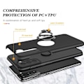 Pikkukuva 2 / 4: Samsung Galaxy S21 5G PC + TPU Iskunkestävä Magneettinen Suojakotelo Piilotetulla Sormipidikkeellä