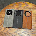 Miniatyrbillede 4 af 4: Til Huawei Mate XT Ultimate Case Fåreskind Læder+PC Telefon Cover