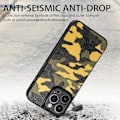 Miniatyrbillede 3 af 4: Camouflage læder bagcover telefonetui til iPhone 14 Pro