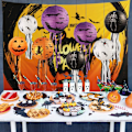Miniatyrbild 3 av 5: 15 st Halloween-papperslytor, vikbara lyktor, dekorationer