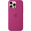 Miniatyrbillede 2 af 4: 1 stk. Apple iPhone 16 Pro Max silikonecover med MagSafe og kamerastyring - Fuchsia