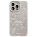 Pikkukuva 1 / 4: iPhone 14 Pro TPU -kotelo simpukankuviolla ja helmikoristeella, suojaava puhelinkuori