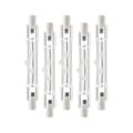 5-pack R7s 118mm 300w 230v,r7s halogen linjär ljus