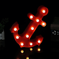 Miniatyrbilde 3 av 3: Båtanker Farge Nattlys LED Nattlys Soverom red