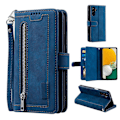 Miniatyrbillede 1 af 5: PU-læder telefoncover med lynlåspung og 9 kortlommer til Samsung Galaxy S25+