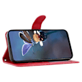 Pikkukuva 3 / 5: iPhone 15 -puhelimen suojakotelo pitsikukilla, PU-nahkainen lompakkokotelo