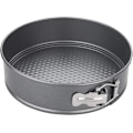 Miniatyrbillede 1 af 10: Slip-let springform bageform, rund bageform med løs bund for nem frigørelse, tåler opvaskemaskine, køleskab og fryser, grå, 23 cm 9 tommer