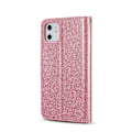 Miniatyrbild 3 av 4: Glitterpuder Kärlek Läder Telefonfodral för iPhone 11