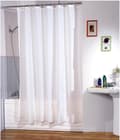Duschdraperi Polyester Vit 180 X 200 cm