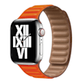 Pikkukuva 1 / 7: Nahkaranneke Apple Watch Band 45mm 41mm 44mm 40mm Alkuperäinen Magneettinen Loop Link -ranneke iWatch Ultar2 49mm 9 8 7 6 SE 3 42mm Sunset-väri Sunset color