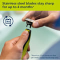 Miniatyrbillede 5 af 7: 3-pak 360 barberblade kompatible med Philips Oneblade Udskiftning