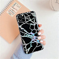 Miniatyrbilde 2 av 4: For iPhone 11 TPU Glanset laser Marmor IMD Fargerikt Mobiltelefondeksel