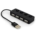 Pikkukuva 2 / 2: 4-porttinen USB 2.0 -sovitin, nopea monitoimihubi virtalähteellä white