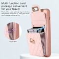 Miniatyrbillede 4 af 5: Læder telefoncover med kortslot til iPhone 13 Pro Max