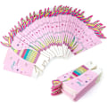 Miniatyrbilde 2 av 7: 50 stk. havfrue popcornposer popcornboks papp partyposer