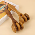 Miniatyrbillede 5 af 5: Ryg Push Back Massage Roller, Ben Tre-hjulet Stick