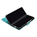 Miniatyrbillede 4 af 5: Til Samsung Galaxy Z Fold5 Linjemønster Hudfølelse Læder Telefon Cover