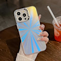 Pikkukuva 1 / 5: iPhone 16 Pro Max -kotelo silikoni+PC IMD laserkuvioitu mattapintainen puhelinkuori - AK2