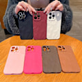 Miniatyrbillede 2 af 5: Frostet rynket tekstur TPU telefoncover til iPhone 11