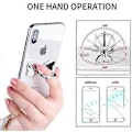 Miniatyrbild 3 av 5: Fingerring Stabilitetshållare Baksida Ställbar Hopfällbar Handgrepp Knopp Loop Bilfäste Krok Stöd 360 för iPhone Samsung Galaxy Mobil Söta Tillbehör