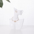 Miniatyrbillede 1 af 5: Smykke Display Buste Resin Elegant Halskæde Øreringe white