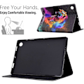 Miniatyrbild 2 av 5: Samsung A8 Fodral för Samsung A8 2022/2021 SM-X200/X205/X207 Ställ Folio Skyddsskal med Auto Sleep/Wake Funktion Samsung Tab A8 Tablet Fodral