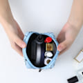 Miniatyrbillede 5 af 5: Sanitetsbind Opbevaringspose Menstruationskop Pose Pige Rejse Geom sort black