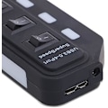 Miniatyrbillede 2 af 5: Splitter, højhastigheds 4-port USB 3.0 hub med kontaktindikator
