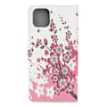 Miniatyrbillede 3 af 5: Læder Wallet Case med Mønsterprint til iPhone 12 Mini