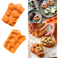 Miniatyrbillede 3 af 7: 6 Huller Halloween Bat Ghost Cookieform Isform