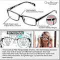 Miniatyrbilde 5 av 5: En elektrisk lesebrille som automatisk justerer multifokal rekkevidde