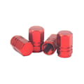 Miniatyrbilde 1 av 3: 8 stk. Dekkventilhetter | Dekkventilhette i aluminium red