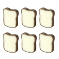 Miniatyrbilde 3 av 3: 6 stk. rengjøringssvamper Toast Design Oppvaskklut Praktisk Svamp