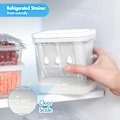 Miniatyrbillede 5 af 7: Yoghurt Si, 1100 ML BPA-fri Oste Yoghurt Maskine med fintmasket net, Genanvendelig og Lækagesikker Yoghurt Maskine Køkken Gadget