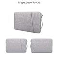 Miniatyrbilde 8 av 10: INF Laptop 14.1 tommer/15.4 tommer Canvas Grå Grå
