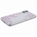 Miniatyrbillede 4 af 5: TPU-etui med blomsterprint og luftdæmpningsdesign til iPhone 16 Plus
