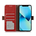 Miniatyrbillede 4 af 5: Til Iphone 14 Plus Crazy Horse Top Layer Ko Læder Telefon Cover
