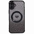 Miniatyrbillede 3 af 5: Gradient Sparkle TPU-telefoncover til iPhone 16 Plus, kompatibelt med MagSafe - Sort