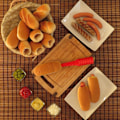Miniatyrbillede 2 af 4: Hotdogbrød-bor Perfekt til grill og BBQ, Ideel størrelse til pølser og andre slags pølser Red
