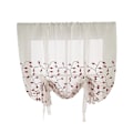 Miniatyrbilde 1 av 8: Polyester Blomstertrykk Drapering Korte Gardiner For Hjemmeinnredning