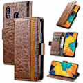 Miniatyrbillede 1 af 5: PU Læder Etui Til Samsung Galaxy A20 Til Samsung Galaxy A20