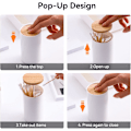 Miniatyrbillede 7 af 8: Automatisk tandstikholder, tandstikdispenser pop op