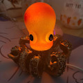 Miniatyrbilde 3 av 3: Bordlampe Resin Retro Bleksprut Bord Nattlys